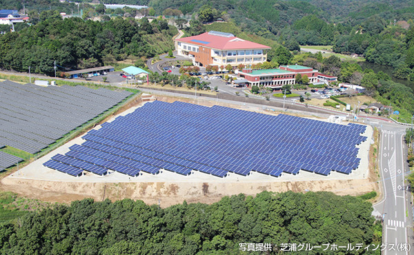 熊本県 サンテックパワージャパン相良太陽光発電所