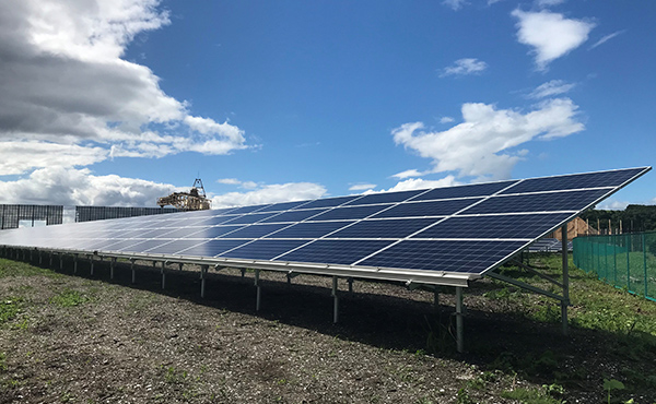 北海道 サンテックパワージャパン室蘭太陽光発電所Ⅰ