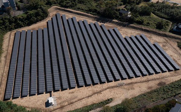 茨城県 サンテックパワージャパン鹿嶋太陽光発電所