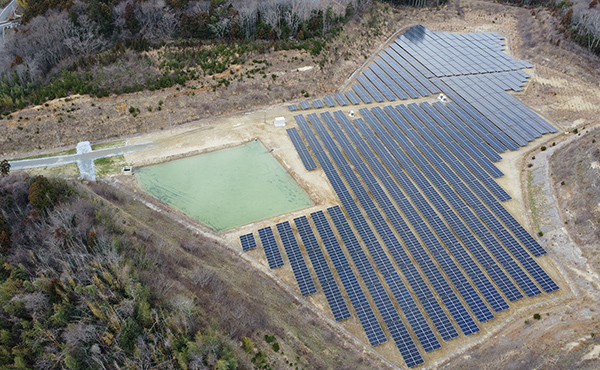 宮城県 サンテックパワージャパン山元町太陽光発電所