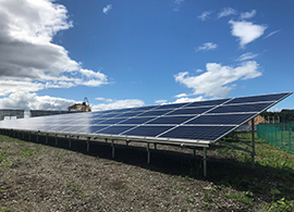 北海道 サンテックパワージャパン室蘭太陽光発電所Ⅰ