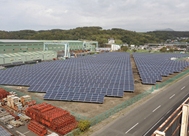 北海道 サンテックパワージャパン室蘭太陽光発電所Ⅱ