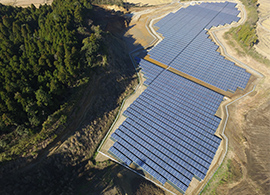 千葉県 サンテックパワージャパン香取太陽光発電所