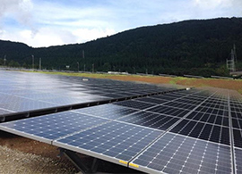 鹿児島県 サンテックパワージャパン鹿児島太陽光発電所