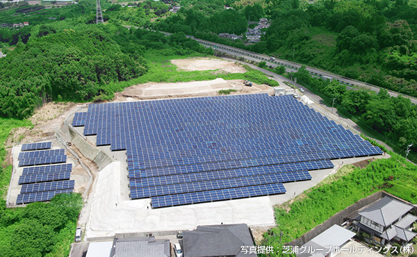 熊本県 九州ソーラーファーム13 願成寺発電所