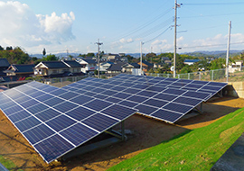 広島県 浦崎太陽光発電所