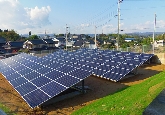 広島県 浦崎太陽光発電所