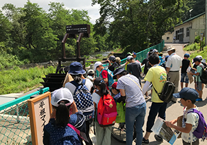 水力発電所の見学